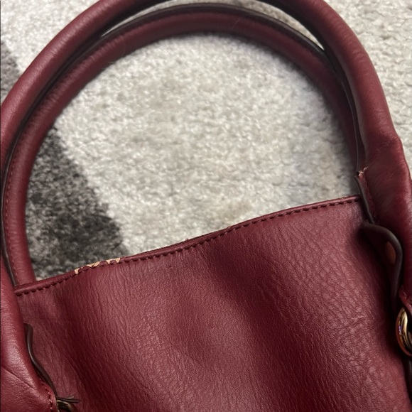 ALDO Handbag/Shoulder bag - Burgundy/Maroon/Red Wine colored ALDO Purse - Picture 6 of 7